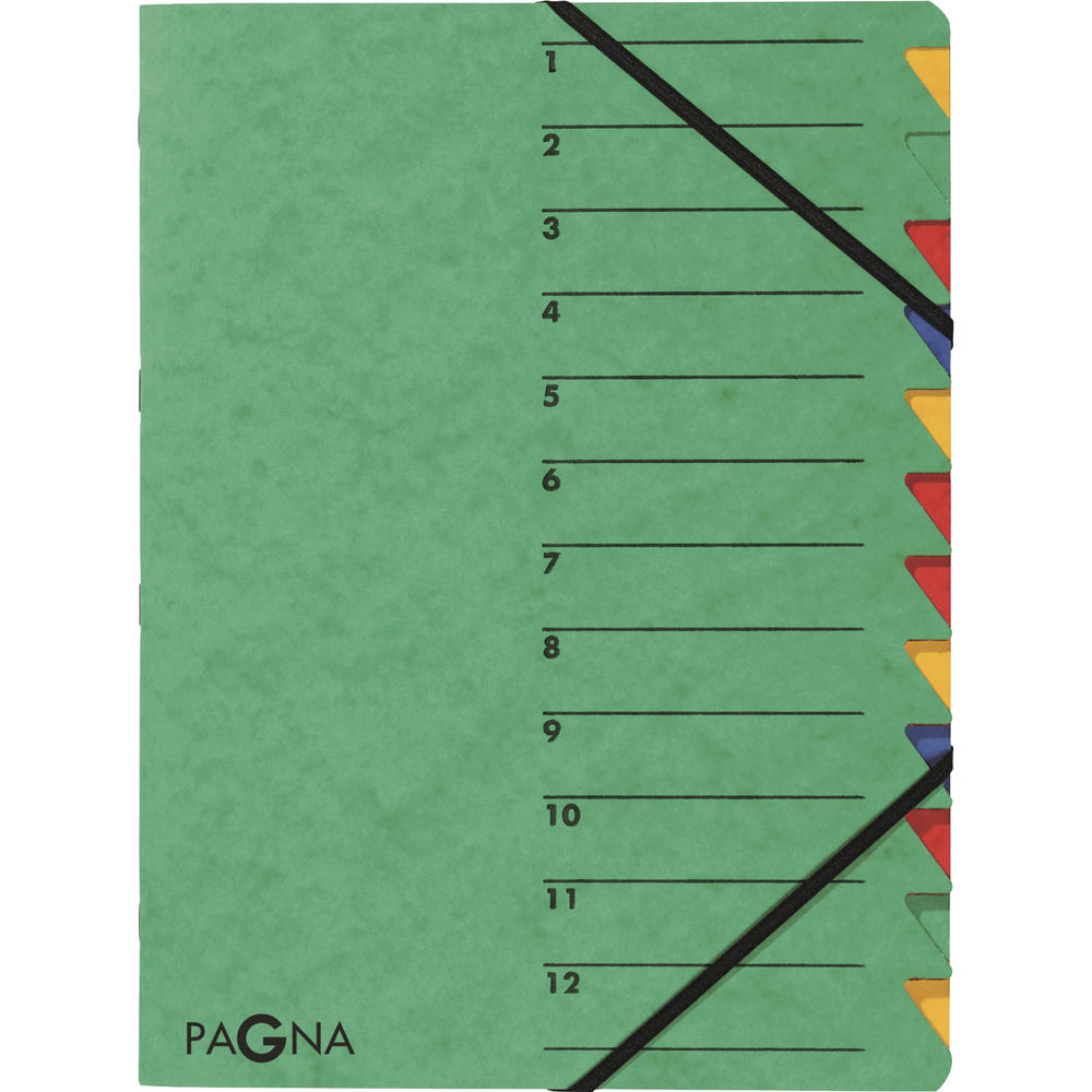 PAGNA Ordnungsmappe EASY 24131-08 DIN A4 12Fächer