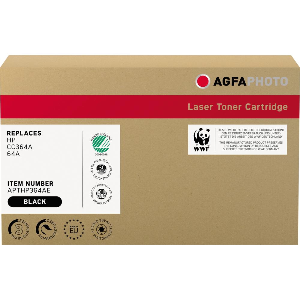 AgfaPhoto Toner APTHP364AE wie HP CC364A 64A