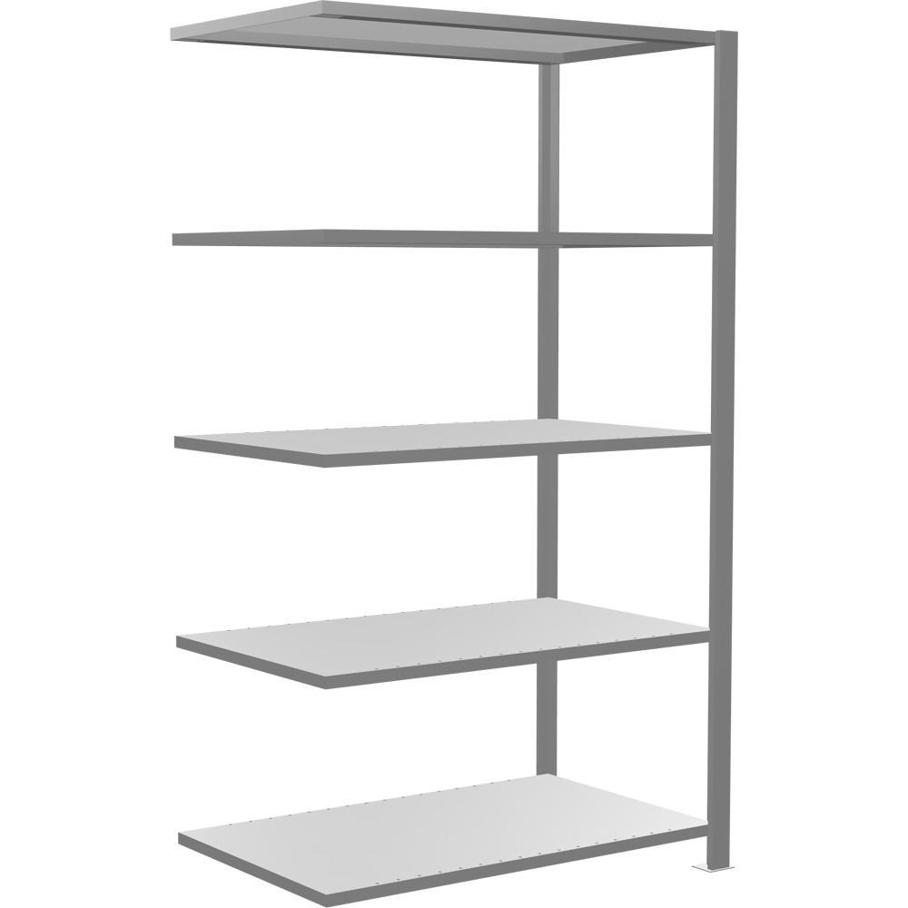 Steckregal ST 3000 - Anbauregal | Verzinkt | 1800 | ohne Anschlagleiste | 1000 | beidseitige