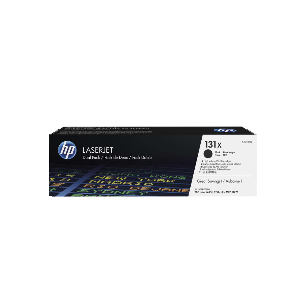 HP Toner CF210XD 131X 2.400Seiten schwarz 2
