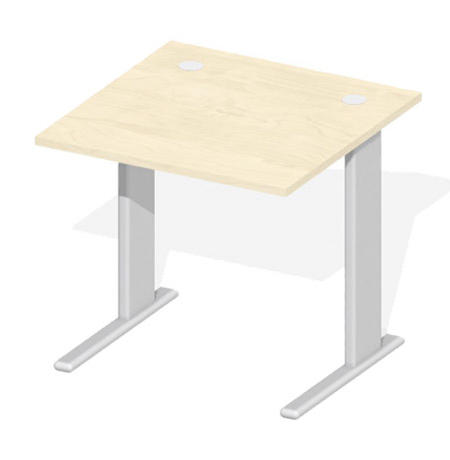 Schreibtisch Basic M BASE LINE | Ahorndekor | 800