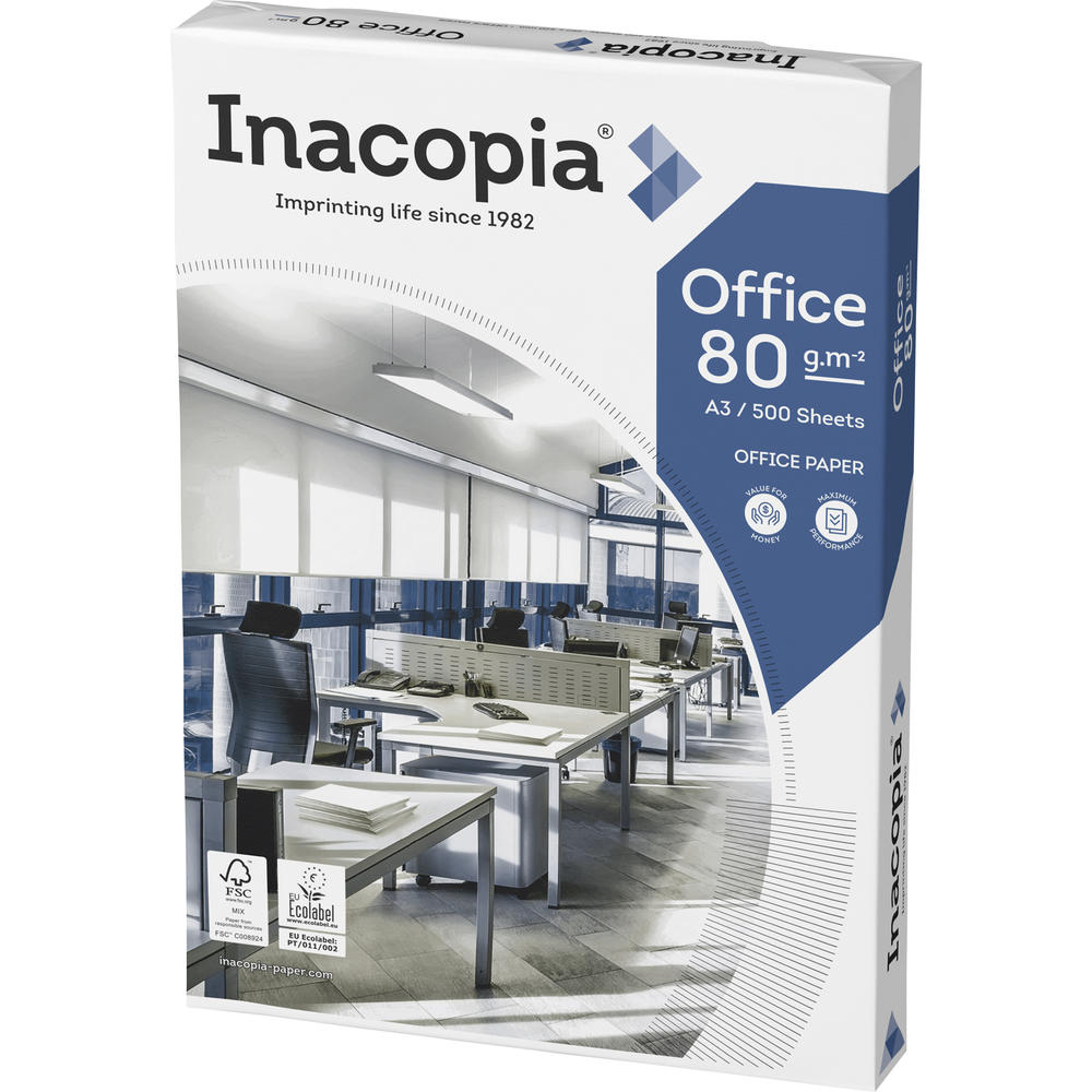 Inacopia Kopierpapier office 020808010561 A3 80g