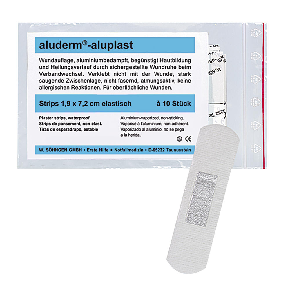 aluderm Pflasterstrip aluplast 1009166 1,9x7,2cm