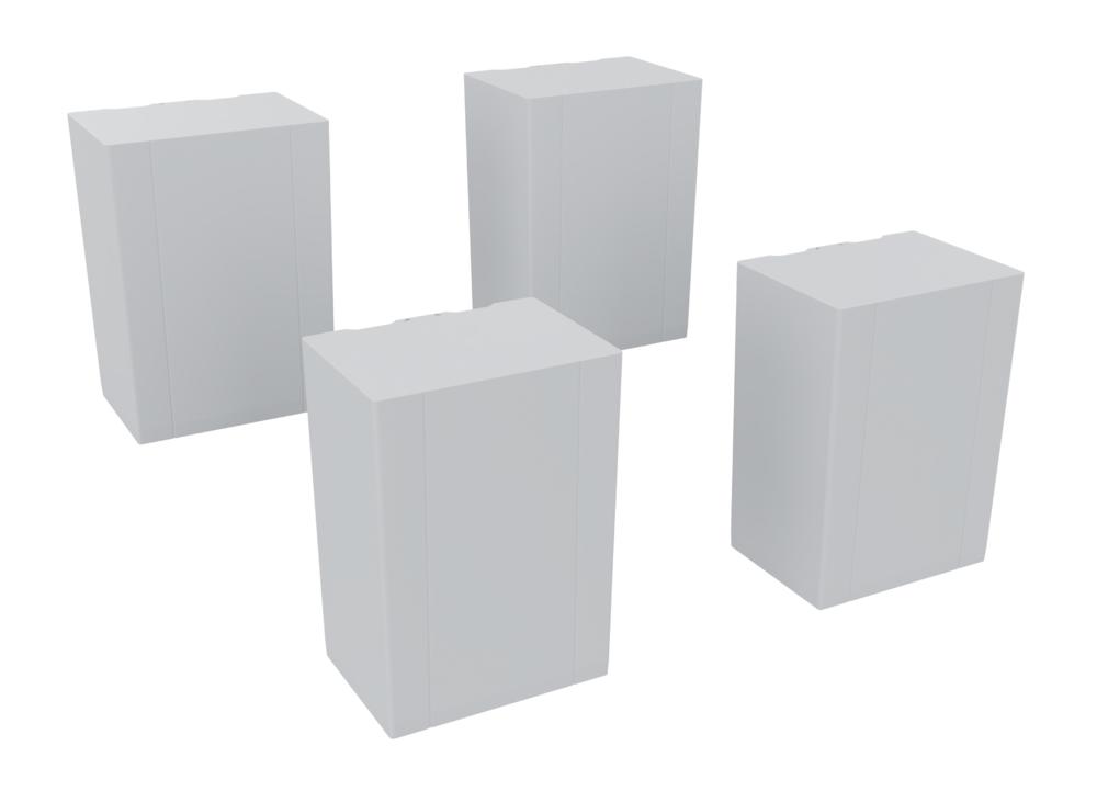 Füße aus Kunststoff für System Basic Plus