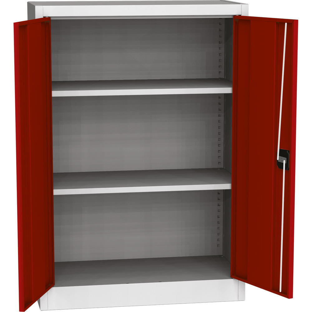 Werkstattschrank SERIE T 110 | Feuerrot RAL 3000 | 800