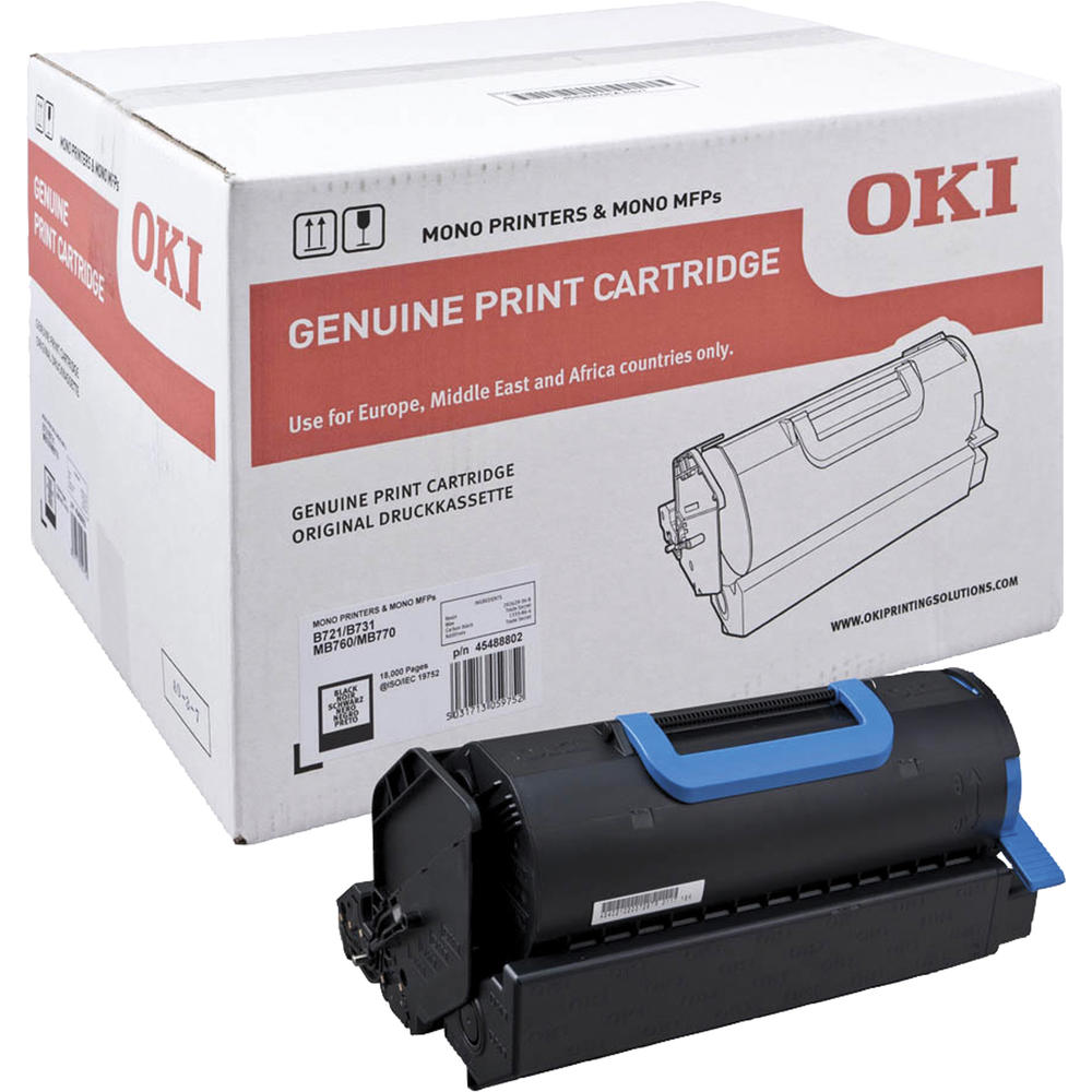 OKI Toner 45488802 18.000Seiten schwarz