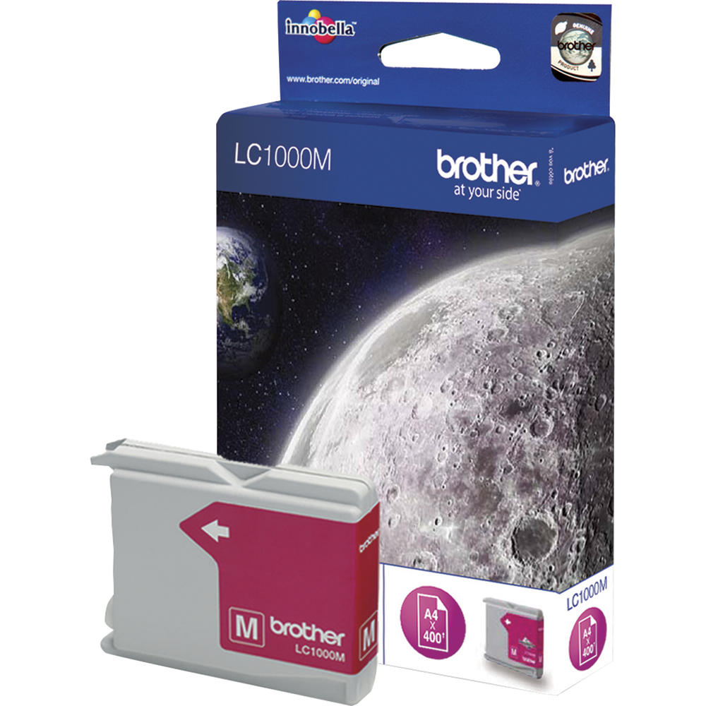 Brother Tintenpatrone LC1000M 400Seiten magenta