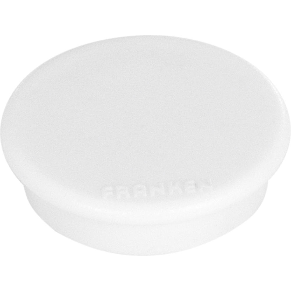 Franken Magnet HM20 09 rund 24mm weiß 10 St./Pack.