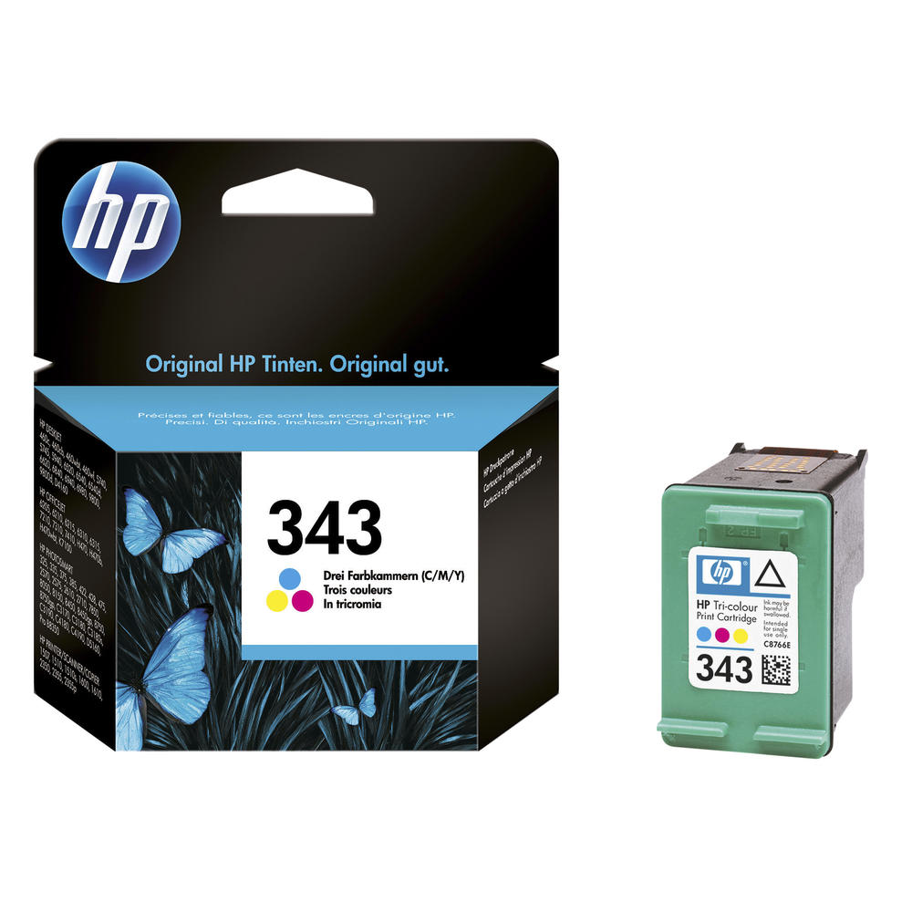 HP Tintenpatrone C8766EE 343 330Seiten 7ml c/m/y