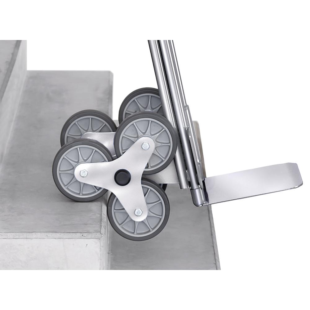 Treppenkarren Alu 200 kg | dreiarmige Rad-Sterne