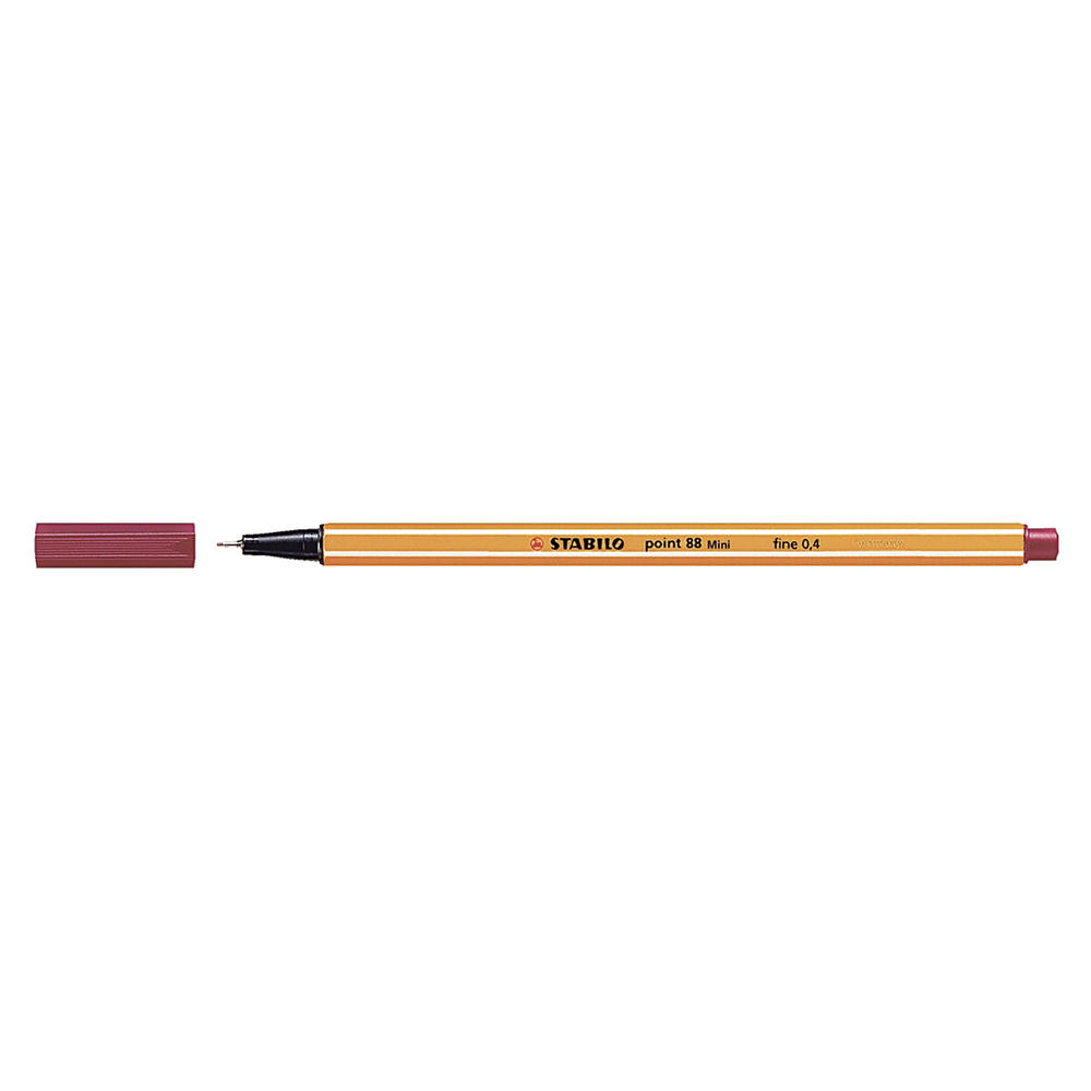 STABILO Fineliner point 88 88/50 0,4mm dunkelrot