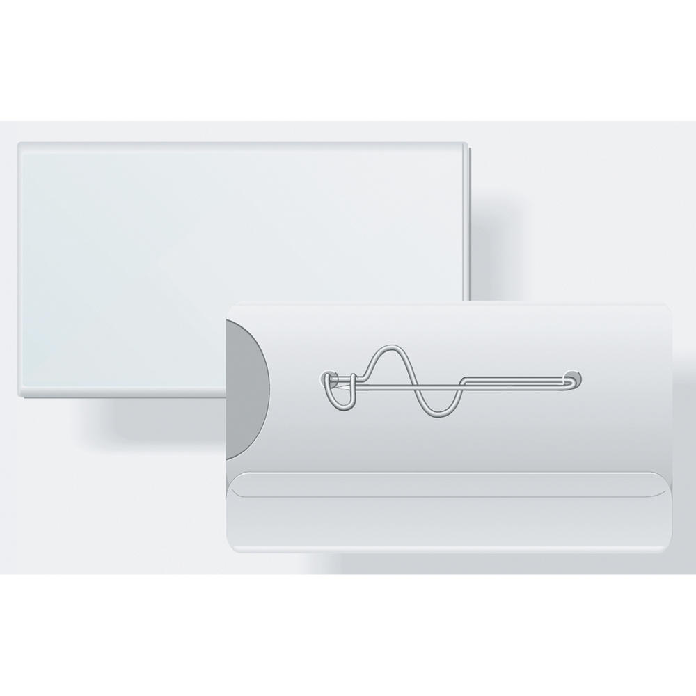 DURABLE Namensschild 800619 60x30mm Kunststoff tr