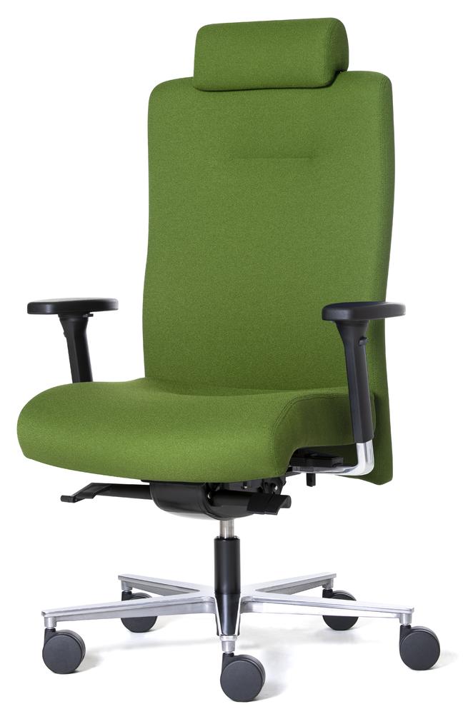 XXL Bürostuhl DV BIG PLUS BS200 mit Kopfstütze | Grün