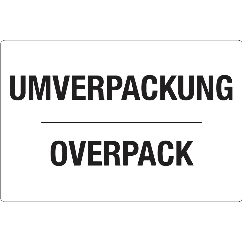 DR-Label Versandetikett DR434S0812 Umverpackung