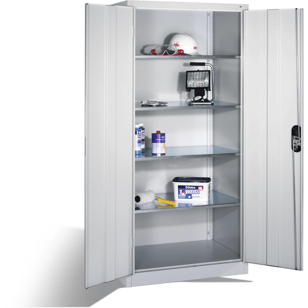 Universalschrank SYSTEM ERGO-LOCK | Lichtgrau RAL 7035 | 930 | 600