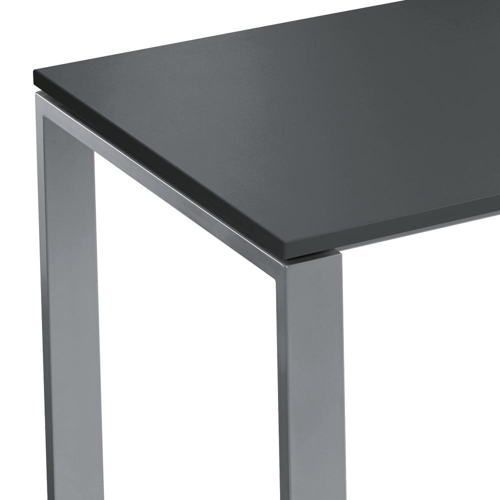 Tisch CELSUS | Anthrazit | 1600 | 800 | Alusilber
