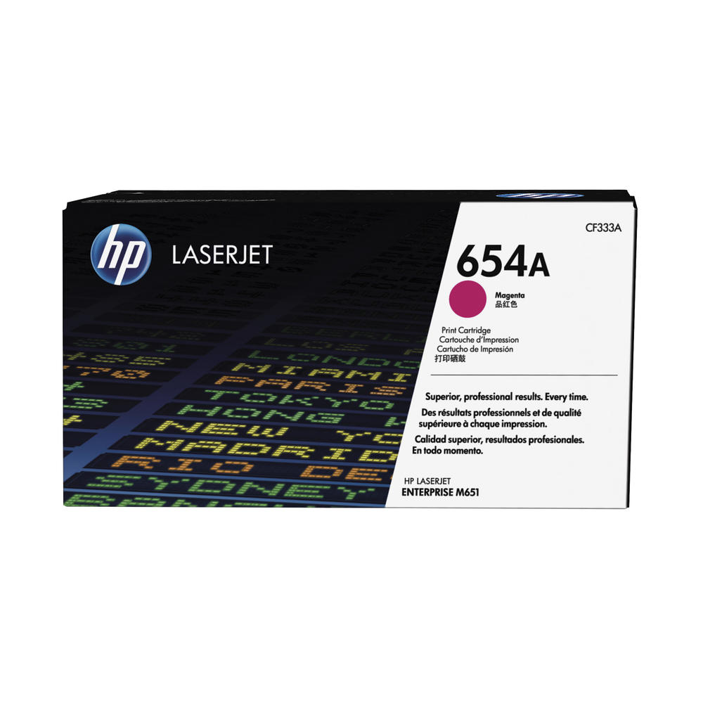 HP Toner CF333A 654A 15.000Seiten magenta