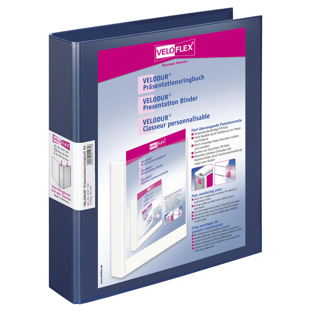 Veloflex Präsentationsringbuch VELODUR 4147150