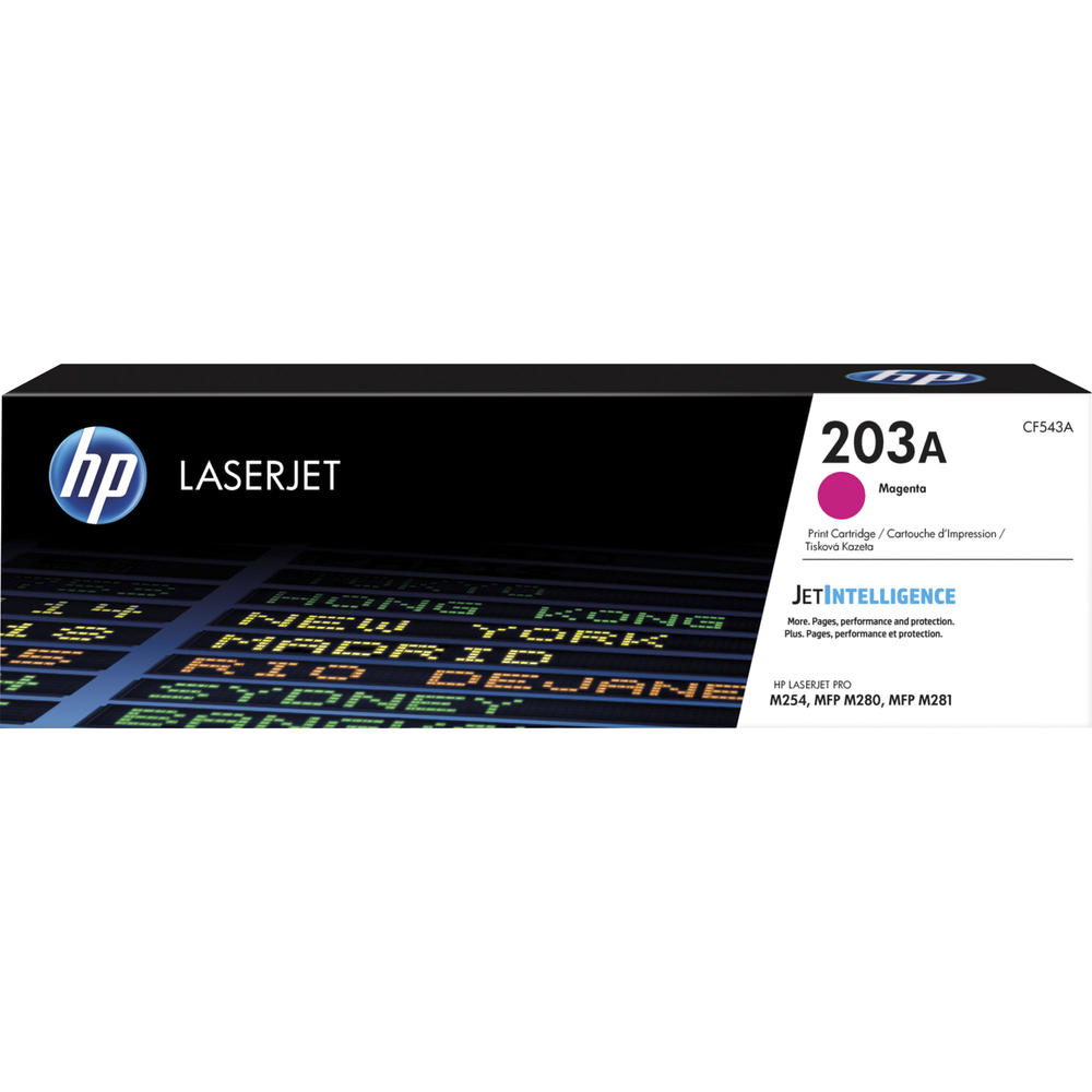 HP Toner CF543A Nr.203A 1.300Seiten magenta