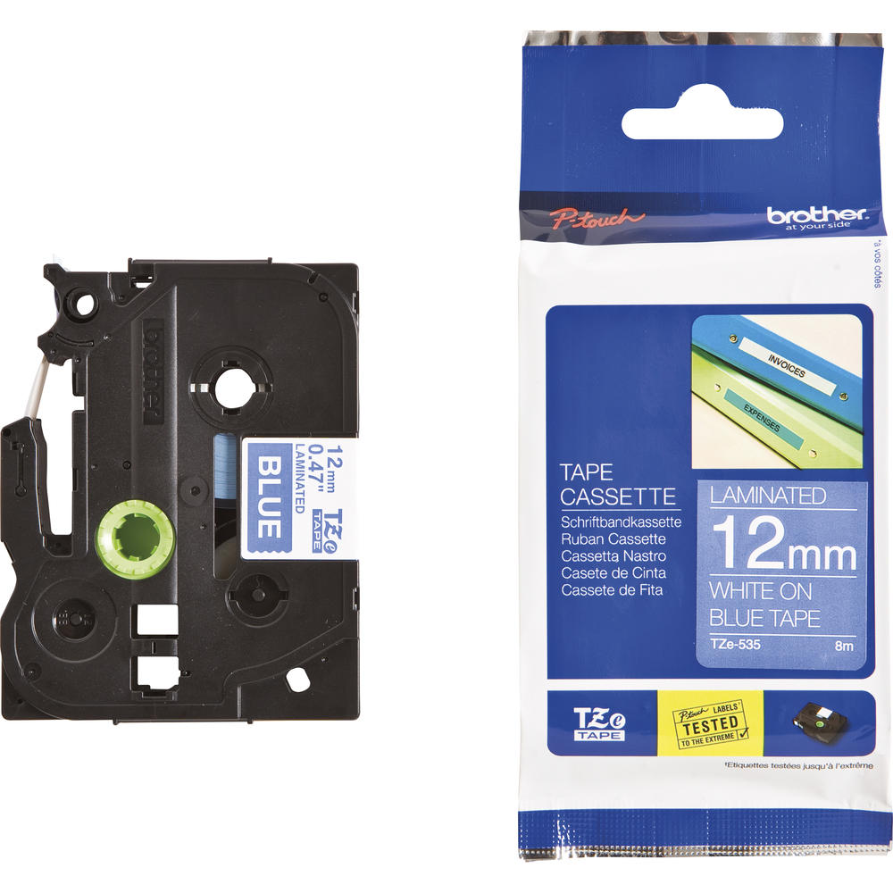 P-touch Schriftbandkassette TZE535 12mmx8m