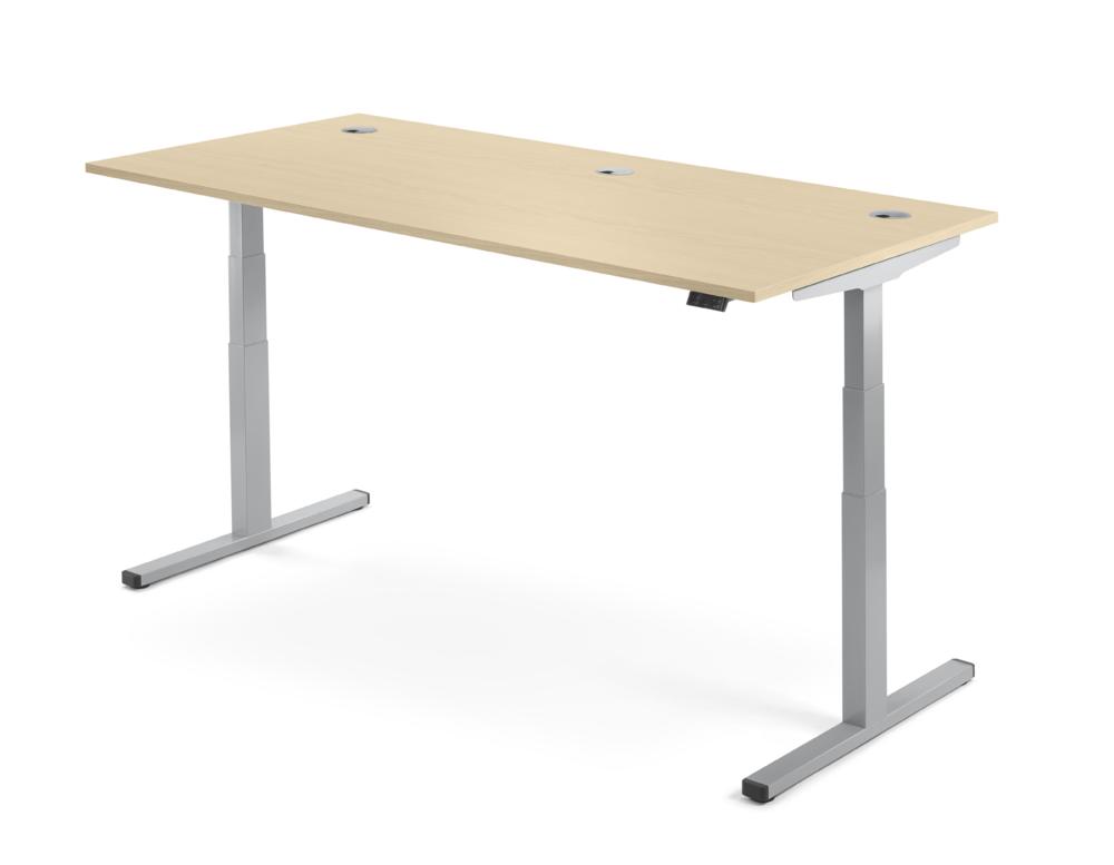 Höhenverstellbarer Schreibtisch T1000 MULTI MODUL | Ahorndekor | 1800