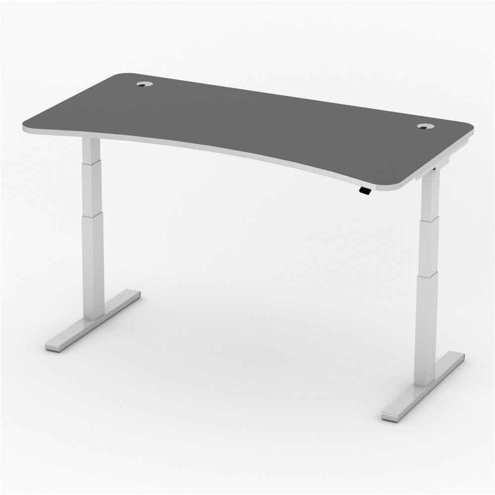 Höhenverstellbarer Schreibtisch Cockpit iMODUL | Anthrazit | 1800 | Cockpit