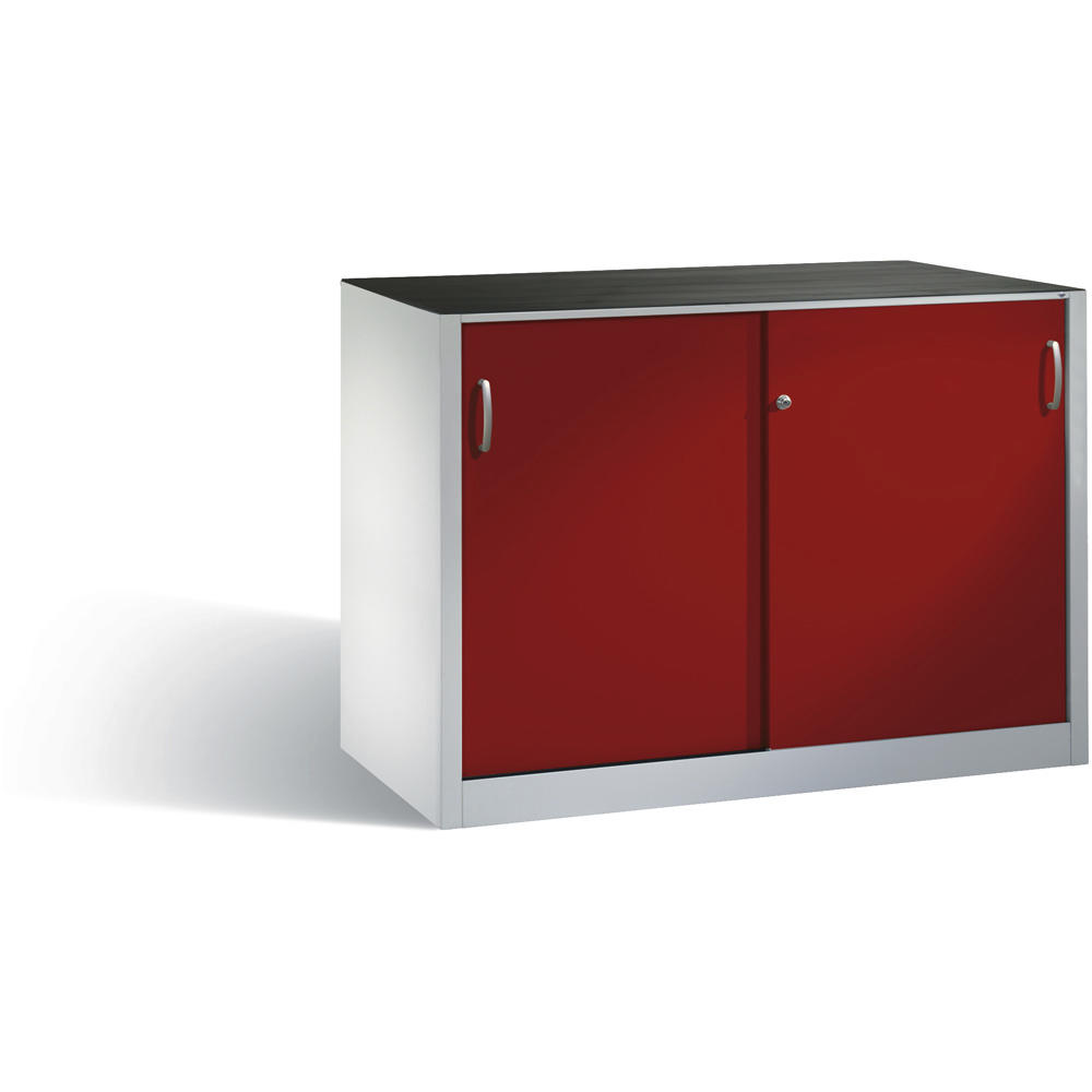 Beistellschrank SYSTEM SBT 100 | Rubinrot RAL 3003 | 1600 | 500