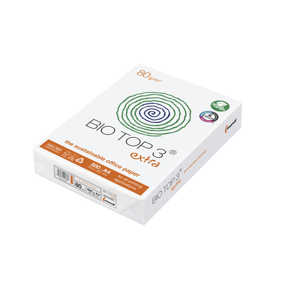 Biotop 3 Kopierpapier extra 88008658 DIN A4 weiß