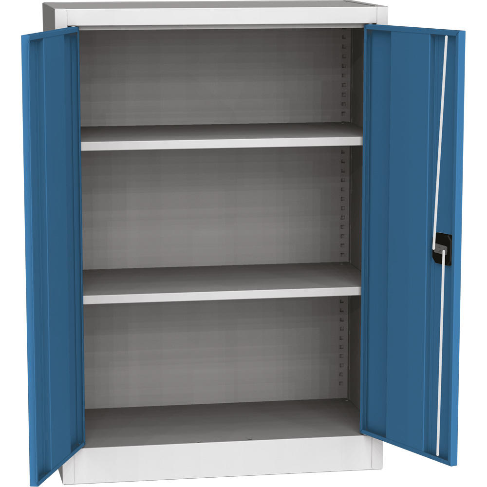 Werkstattschrank SERIE T 110 | Lichtblau RAL 5012 | 800