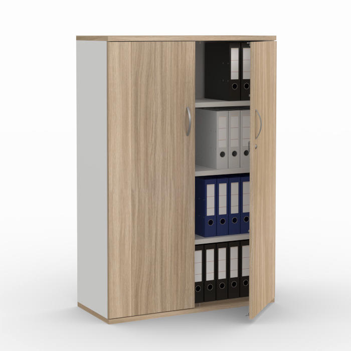 Flügeltürenschrank PROFI Bicolour | 1000 | Türanschlag Mitte
