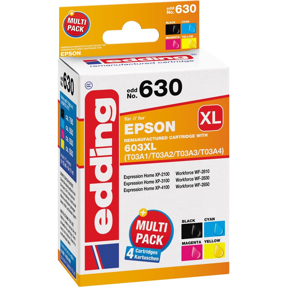 edding Tintenpatrone 18-630 wie Epson 603XL