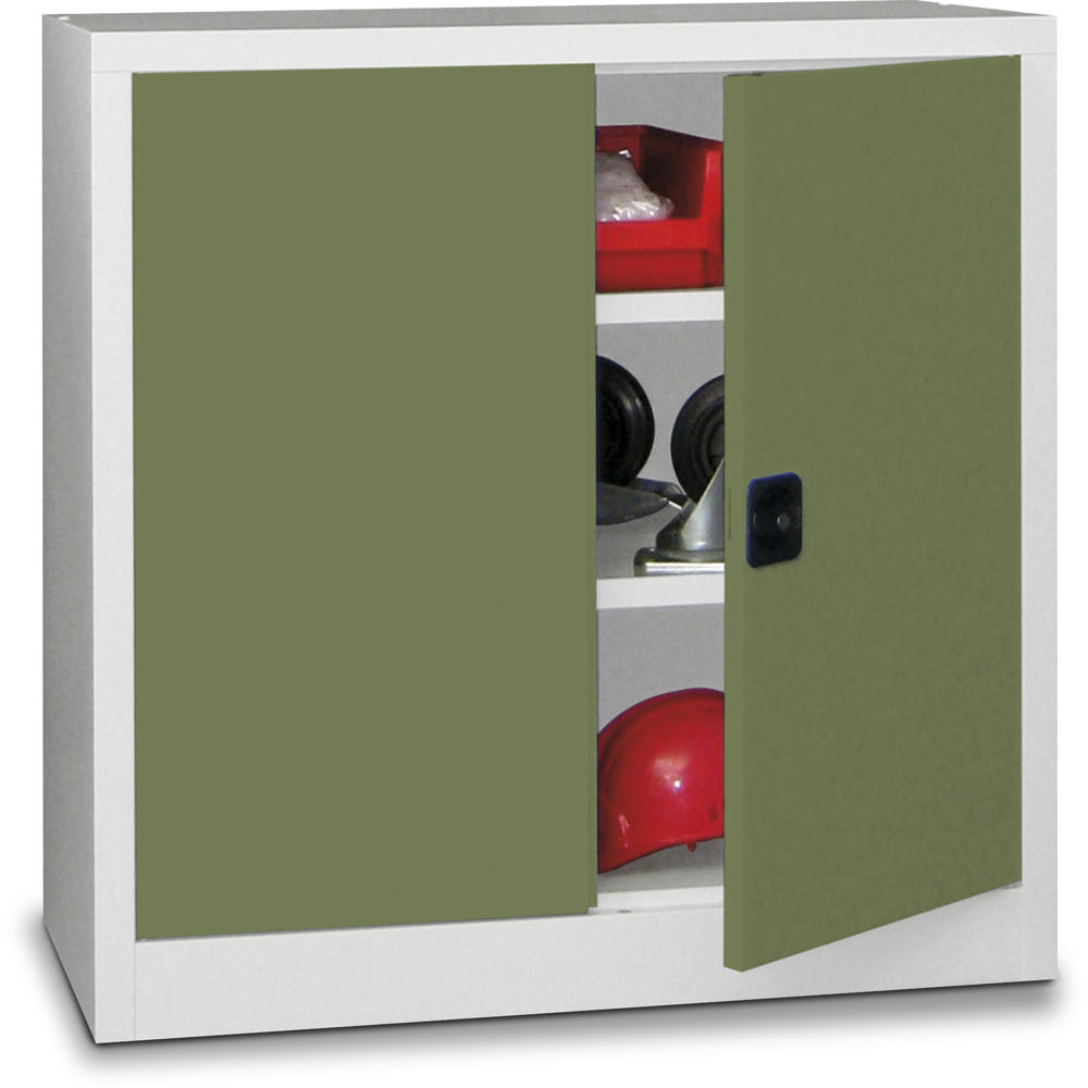 Beistellschrank SYSTEM T 1200 | Resedagrün RAL 6011 | 1000 | 400