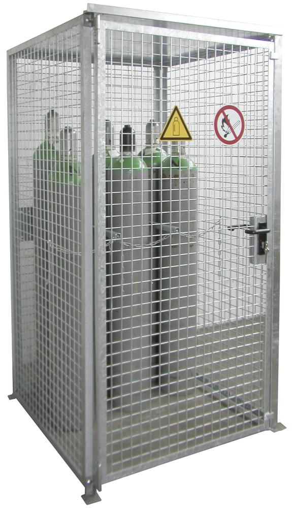 Gasflaschen-Container GFC-M0/D, feuerverzinkt | 1085