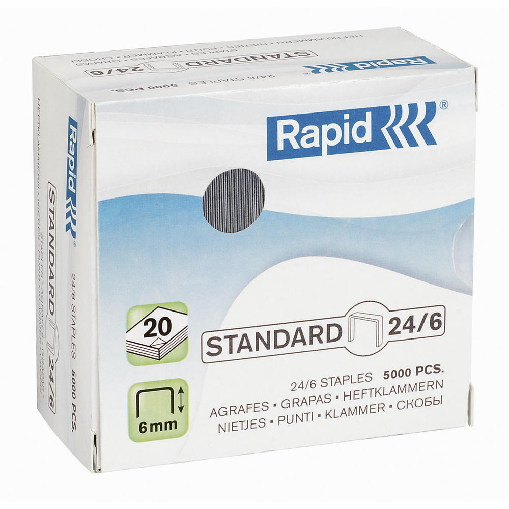Rapid Heftklammer Standard 24859800 24/6 5.000
