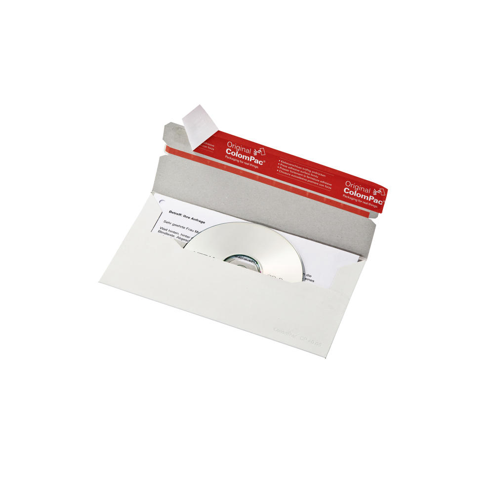 ColomPac CD/DVD-Versandtasche CP040.16 12,1x22cm