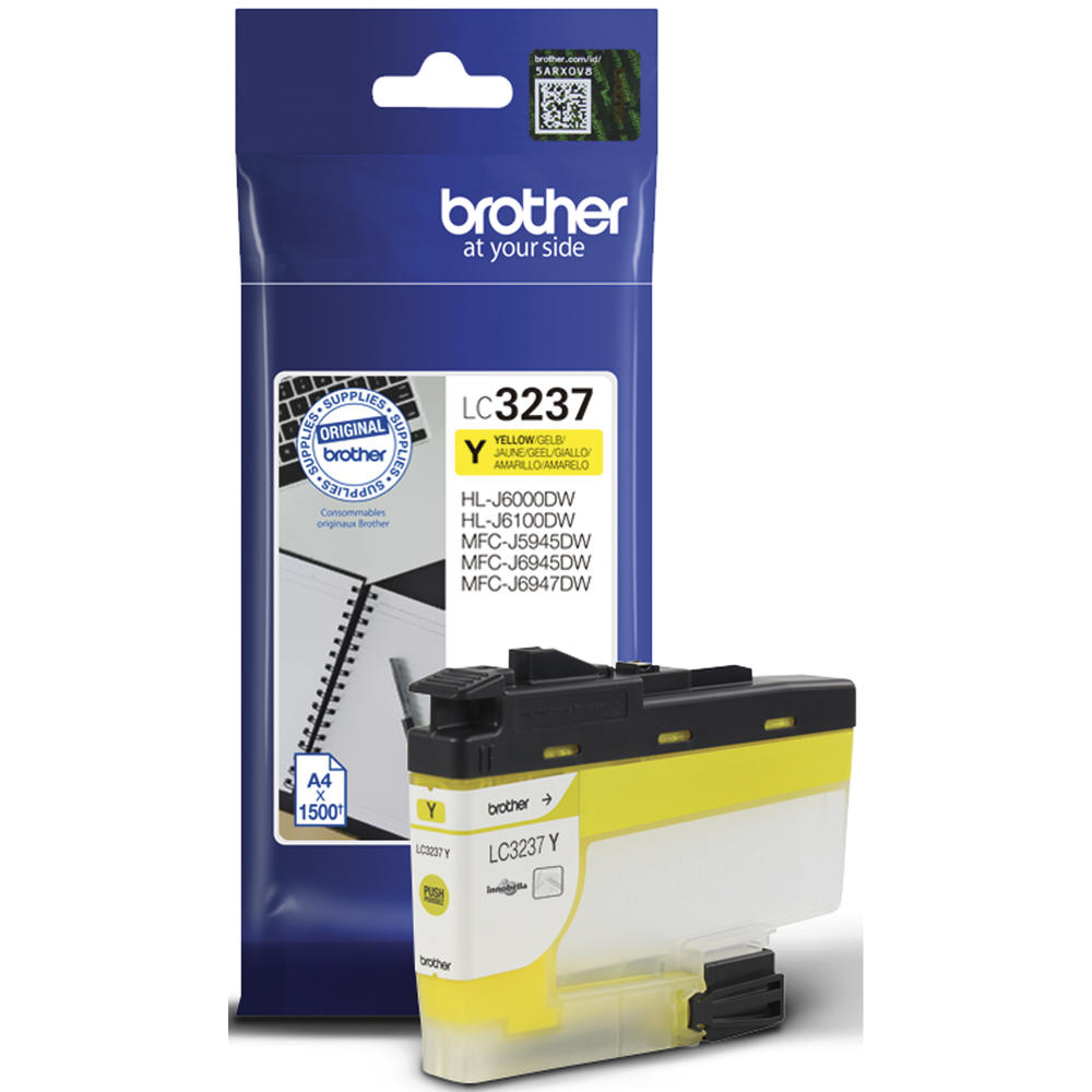 Brother Tintenpatrone LC3237Y 1.500Seiten gelb