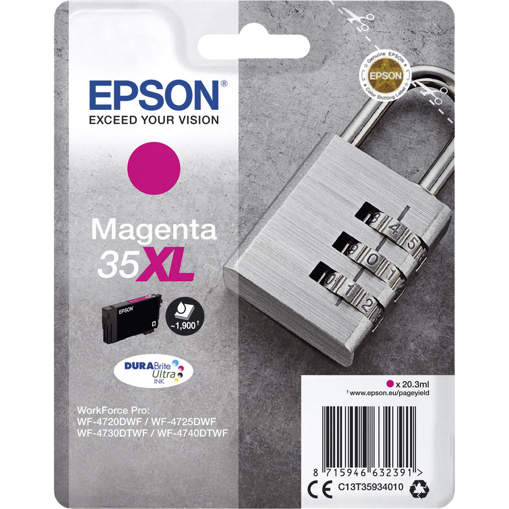 Epson Tintenpatrone C13T35934010 35XL 20,3ml