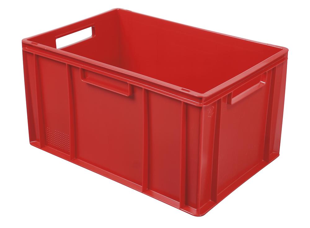 Stapelbehälter | Rot | 320 | 400 | 600 | geschlossene Wandung