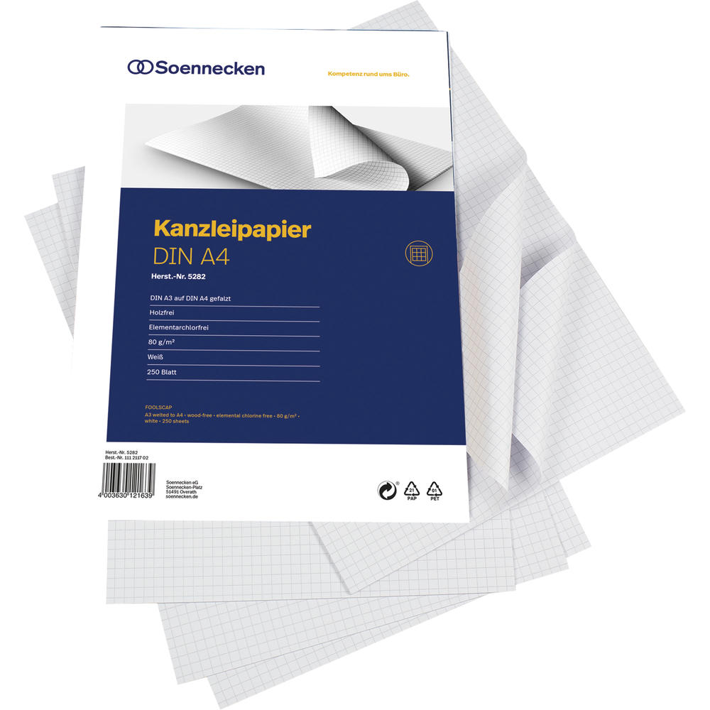 Soennecken Kanzleipapier 5282 A3/A4 o.