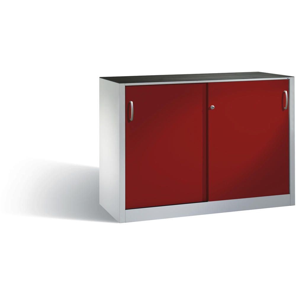 Beistellschrank SYSTEM SBT 100 | Rubinrot RAL 3003 | 1600 | 400