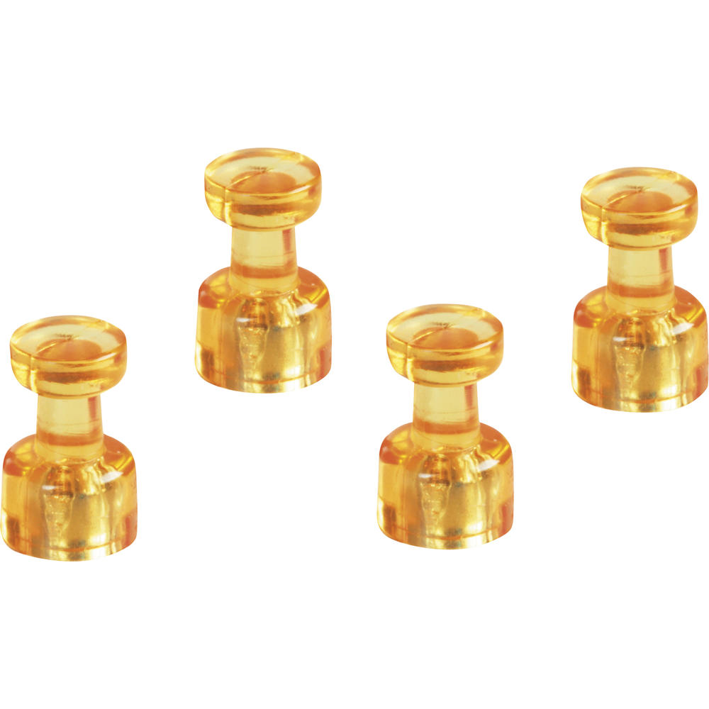 magnetoplan Magnet Memohalter 1666144 gelb 4