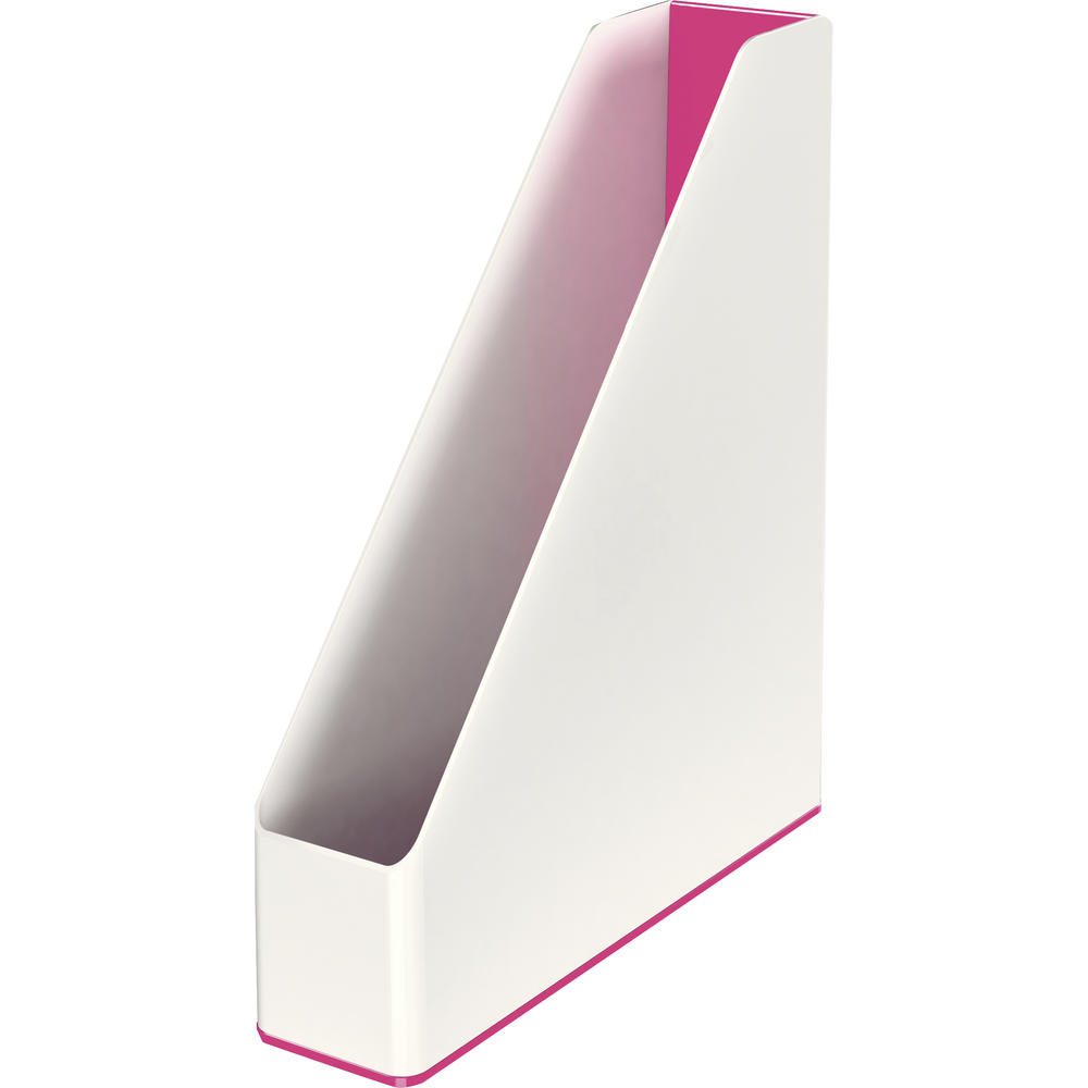 Leitz Stehsammler WOW 53621023 DIN A4 PS weiß/pink