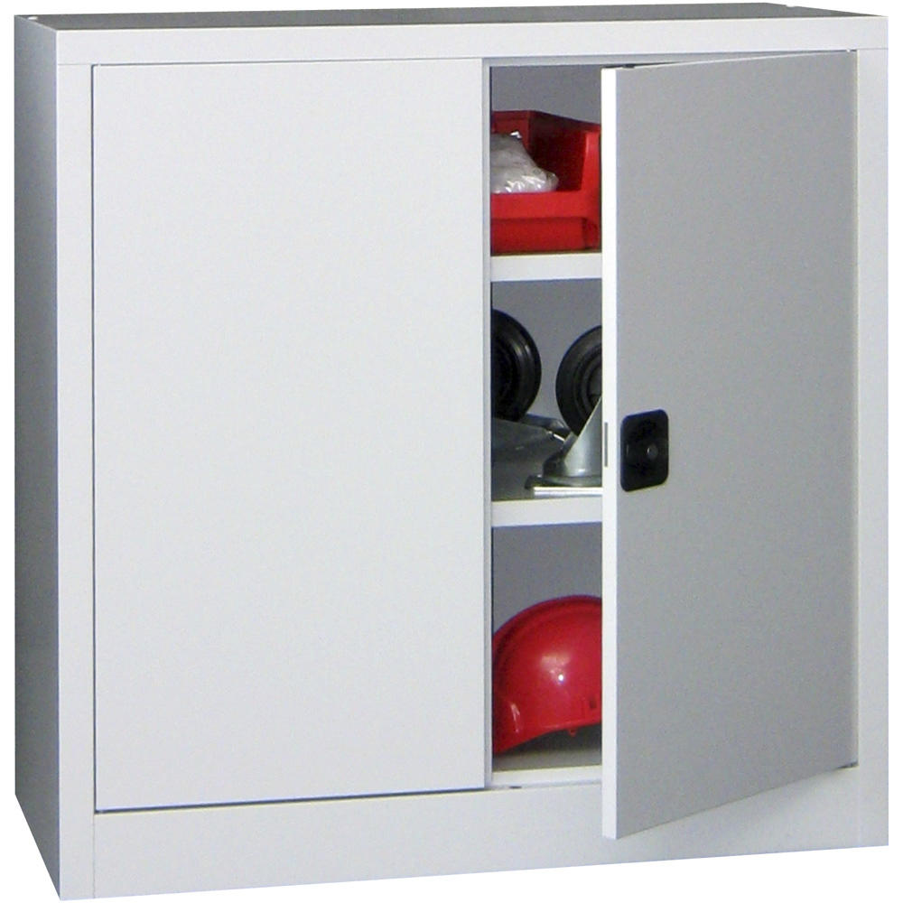 Beistellschrank SYSTEM T 1200 | Lichtgrau RAL 7035 | 1000 | 600