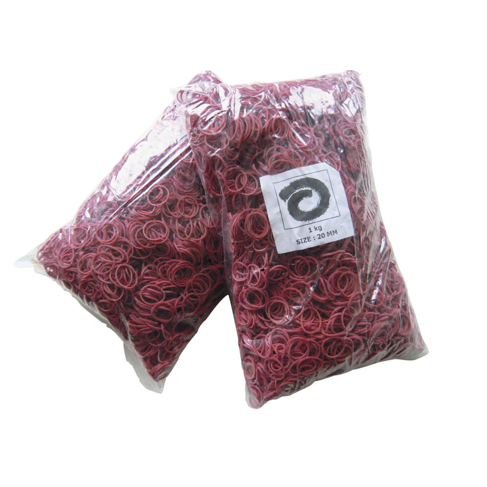 WIHEDÜ Gummiring 500.016 20mm rot 1.000g