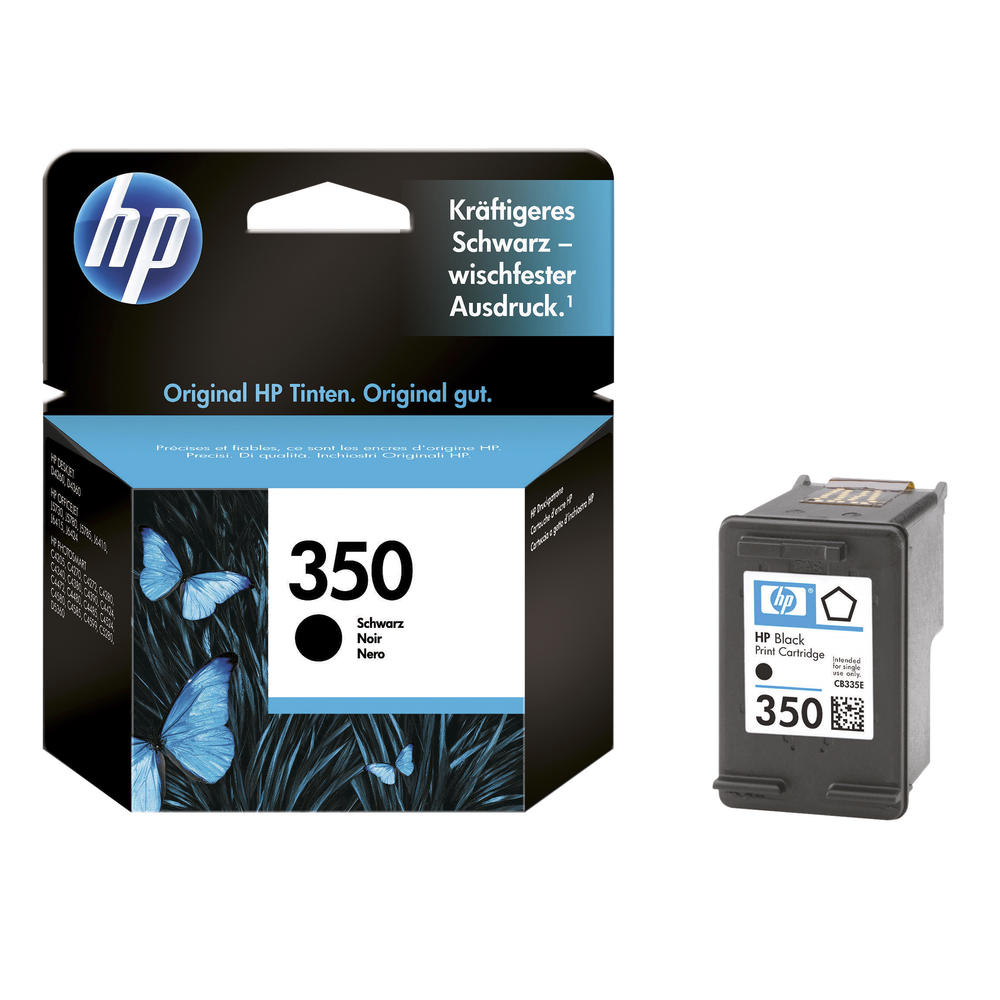 HP Tintenpatrone CB335EE 350 4,5ml schwarz