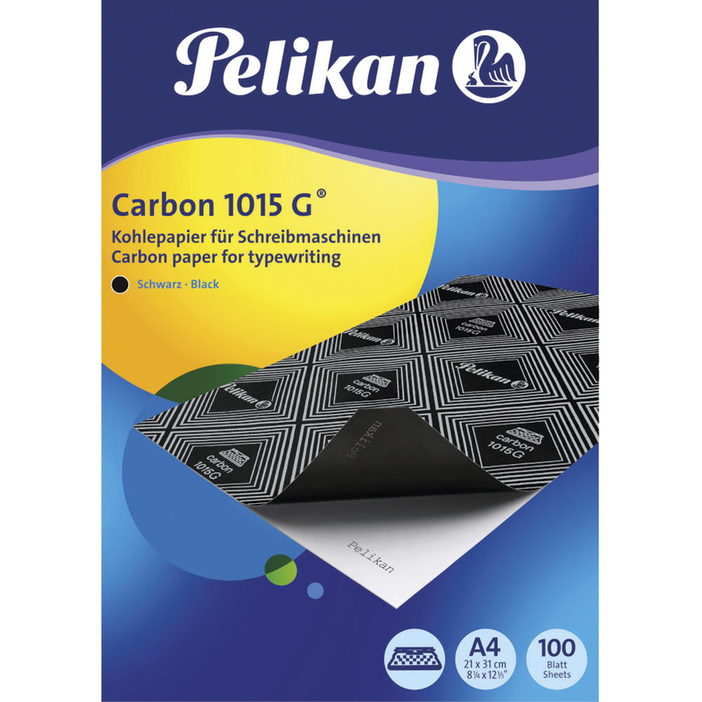 Pelikan Kohlepapier 1015G 018770 DIN A4 gefärbt