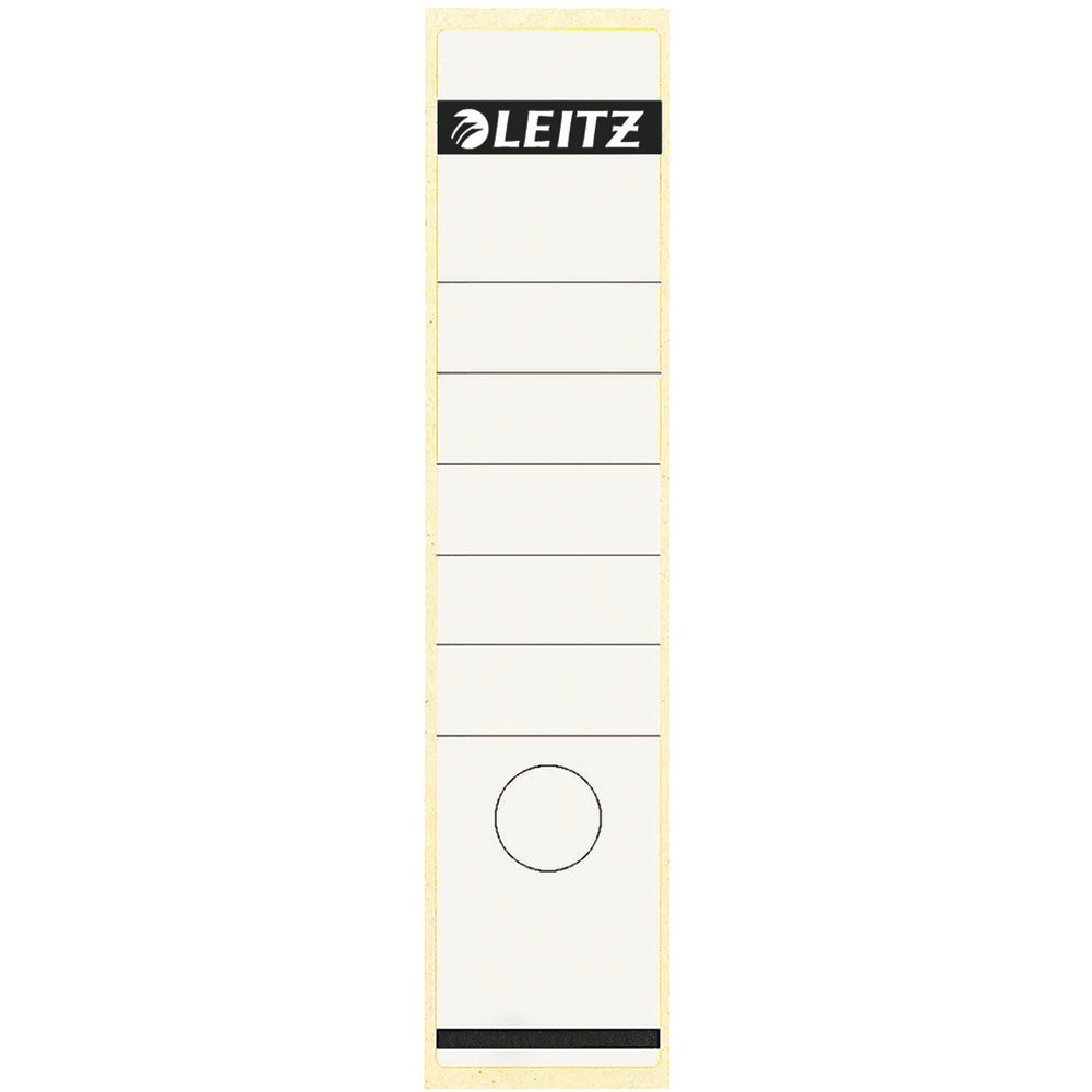 Leitz Ordnerrückenschild 16401001 61,5x285mm weiß