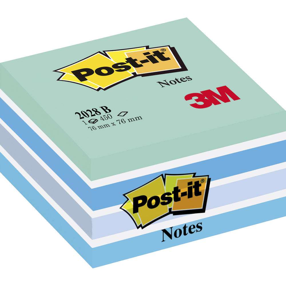 Post-it Haftnotizwürfel 2028B 76x45x76mm 450Blatt
