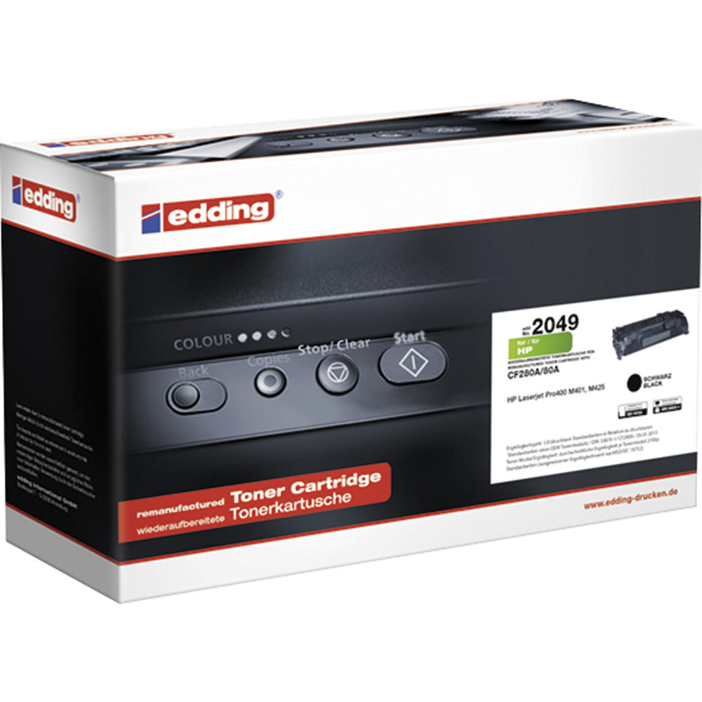 edding Toner 18-2049 wie HP CF280A schwarz