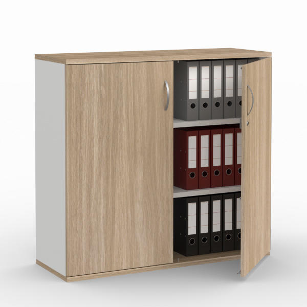 Flügeltürenschrank PROFI Bicolour | 1200 | Türanschlag Mitte